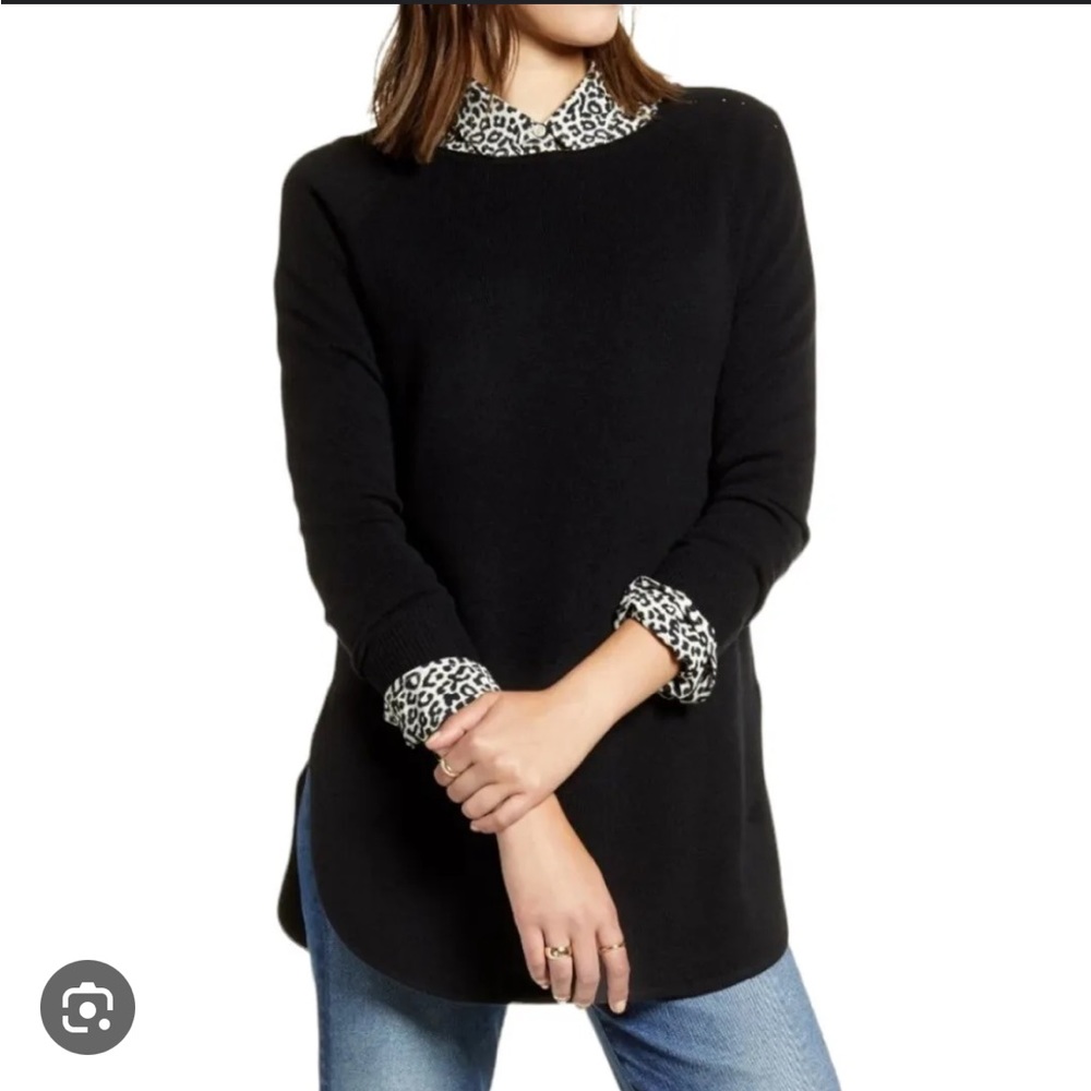 Halogen Cashmere Blend Sweater